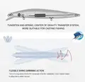 FJORD Saltwater Fishing Lures Sinking Minnow 140mm 26g Stainless Steel River & Lake Fishing Bait - photo 10