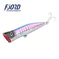FJORD Popper Lure 57g 140mm Floating TopWater Sea Fishing Lure with ABS & Metal for Salmon Lake & River Use - photo 2
