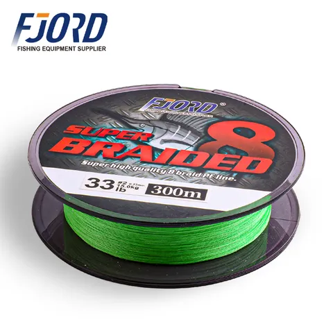 FJORD 150m 300M 8 Strands 20-100LB PE Fishing Rod Fishing Line Used Super Strong Fishing Line Japan Multicolor
