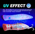 FJORD New Model 135mm Top Water Popper Lure 49g Floating Hard Bait for Saltwater Fishing in River Lake Stream Made ABS Plastic - photo 9