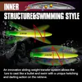 FJORD 120mm 23g Minnow Lure Sea Fishing Floating Jointed Lure for Salmon and Bream in River Lake Stream - photo 9
