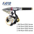 FJORD 1.8M/2.1M/2.4M/2.7M Portable Fishing Rod Reel Spinning Fishing Rod Set With Box - photo 8