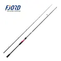 FJORD Carbon Lure Fishing Rod 2.1m 2.4m 2.7m Two Section Saltwater Rod EVA Foam Handle Strong Grip - photo 2