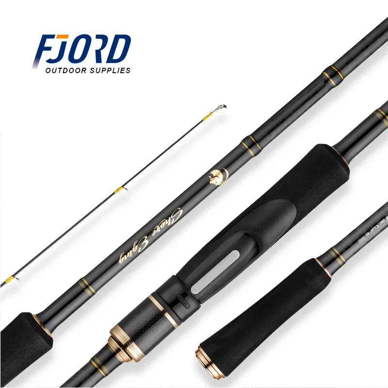 FJORD 2.56m 2 Sections Casting Squid Rod off Shore Fishing Rod Toray Carbon Fiber Fishing Rods Fuji Guide