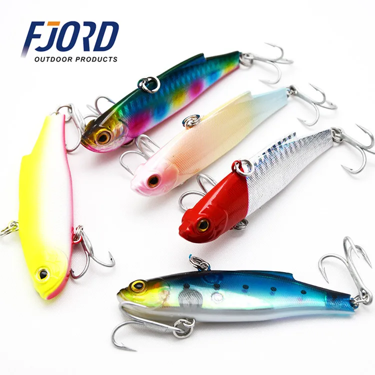 FJORD New Designed 90mm 30g 3d Eyes for VIB Lure Wobbler Vibration Twitching Lure Sinking Hard Fishing Lure
