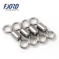 FJORD 100% Stainless Steel Ball Bearing Swivel Fishing Accessories with Solid Ring Swivel Snap Hook - photo 3