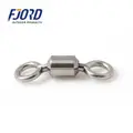 FJORD 100% Stainless Steel Ball Bearing Swivel Fishing Accessories with Solid Ring Swivel Snap Hook - photo 1