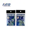 High Carbon Steel Treble Fishing Hooks Durable Feathered Lures Red White Feather Jigging Casting Bait for Saltwater Freshwater - photo 4