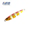 FJORD High Quality 7g 10g 20g 40g Metal Jig Lures Vertical Slow Fishing Saltwater Ocean Boat Hard Baits Carp Trout - photo 4