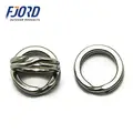 FJORD Stainless Steel Split Rings Corrosion Resistant Fishing Accessories Heavy Duty Connectors for Lures and Leaders - photo 3