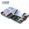 FJORD 255pcs Fishing Tackle Kit Accessories Box with Swivels,hooks, Beans,ball Drift,copper Tube,sinker - photo 5