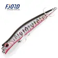 FJORD 100mm/11g Floating Minnow Lures Plastic Hrad Fishing Lure 3D Eyes Fishing Lure - photo 7