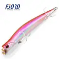 FJORD 100mm/11g Floating Minnow Lures Plastic Hrad Fishing Lure 3D Eyes Fishing Lure - photo 1