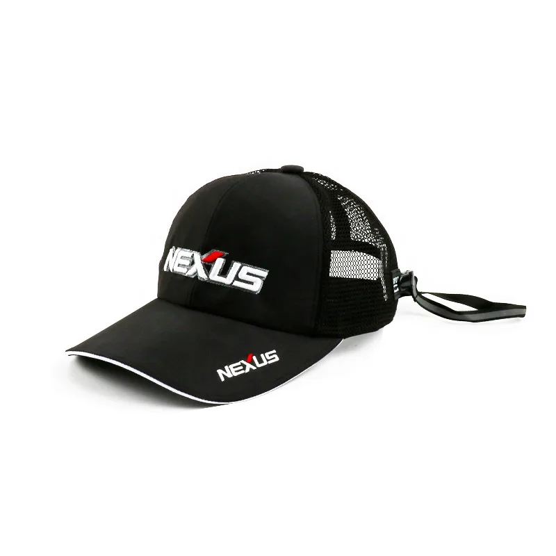 FJORD OEM Baseball Mesh Fishing Hat Sports Trucker Hat Uv Fast Dry Hat Fishing