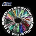 FJORD High Quality Bright Silk Fishing Gear Accessories PVC Jigging Lure Tilapia Zander Squid ABS Lead River Lake Fishing - photo 3