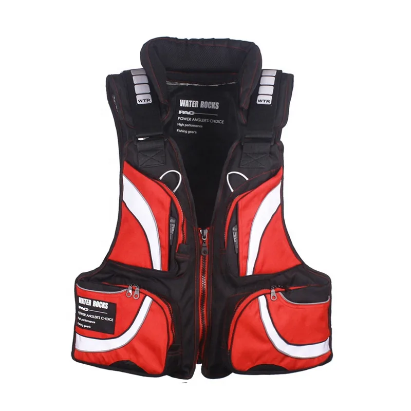 Fjord Kayak Life Fishing Jacket Waterproof Fishing Jacket Oxford Multi-pocket Fishing Vest Life Jackets