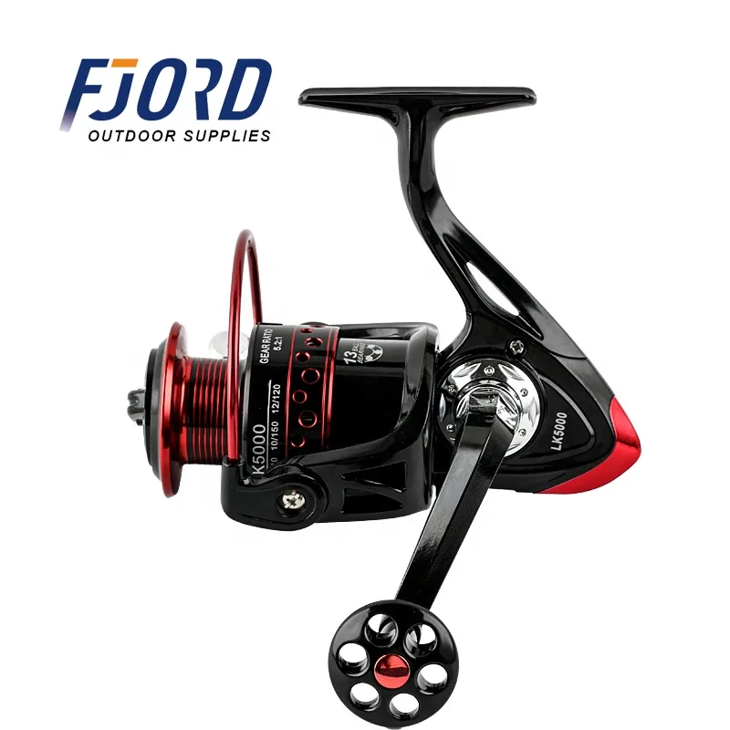 FJORD High-quality Saltwater Spinning Reel 4.7:1/5.2:1 Carp Fishing Reel for Retail