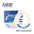 FJORD Super Strong 50M 80M Transparent 100% Fluorocarbon Fishing Line Japanese - photo 2