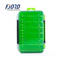 Double Sided Waterproof Fishing Tackle Box Clear Plastic Lure Storage Case Portable Organizer OEM Custom Logo - photo 4