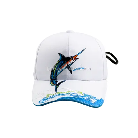 FJORD OEM Fishing Hat Baseball Hats Sports Hats Embroidery Breathable Fabric