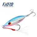 FJORD 30g 40g 60g Metal Lead Material Fishing Sinking Lures 3D Simulation Eyes Jig Baits for Saltwater Fish - photo 10