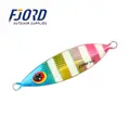 FJORD 30g 40g 60g Metal Lead Material Fishing Sinking Lures 3D Simulation Eyes Jig Baits for Saltwater Fish - photo 6
