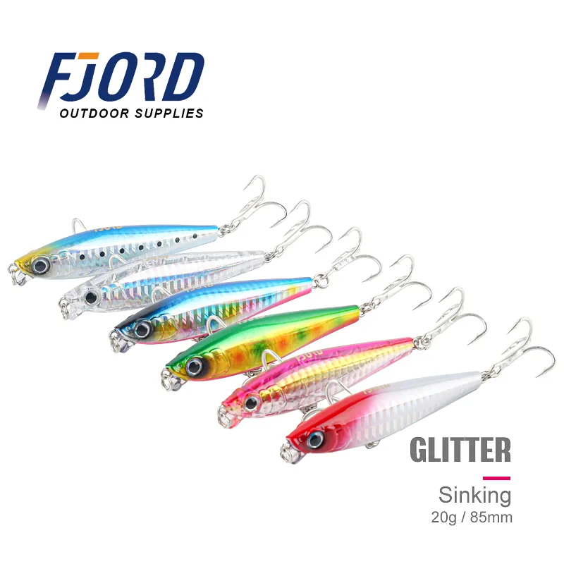 FJORD Super High Quality Hard Fishing Lure 20g 85mm Salt Water Sea Fishing Lures Hard Minnow Lure