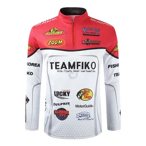 FJORD Custom Polyester Fishing Shirt Long Sleeve Fishing Uv Shirt