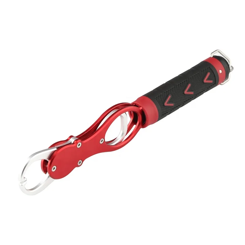 FJORD Lightweight Portable Aluminum Fishing Lip Grip with EVA Handle