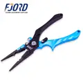 FJORD Clamp Head Fishing Pliers Lines Crimp Lead Multifunctional Pliers New Style Titanium Alloy for Cutting Fishing - photo 2