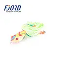 FJORD Top Water Frog Lure 13g 50mm with Spin Tail Skirted Frog Lures with Double Hook - photo 4