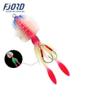 FJORD 60g Lead Luminous Octopus Lurs PVC Soft Bait Squid for Jigging and Lure Fishing for Streams - photo 3