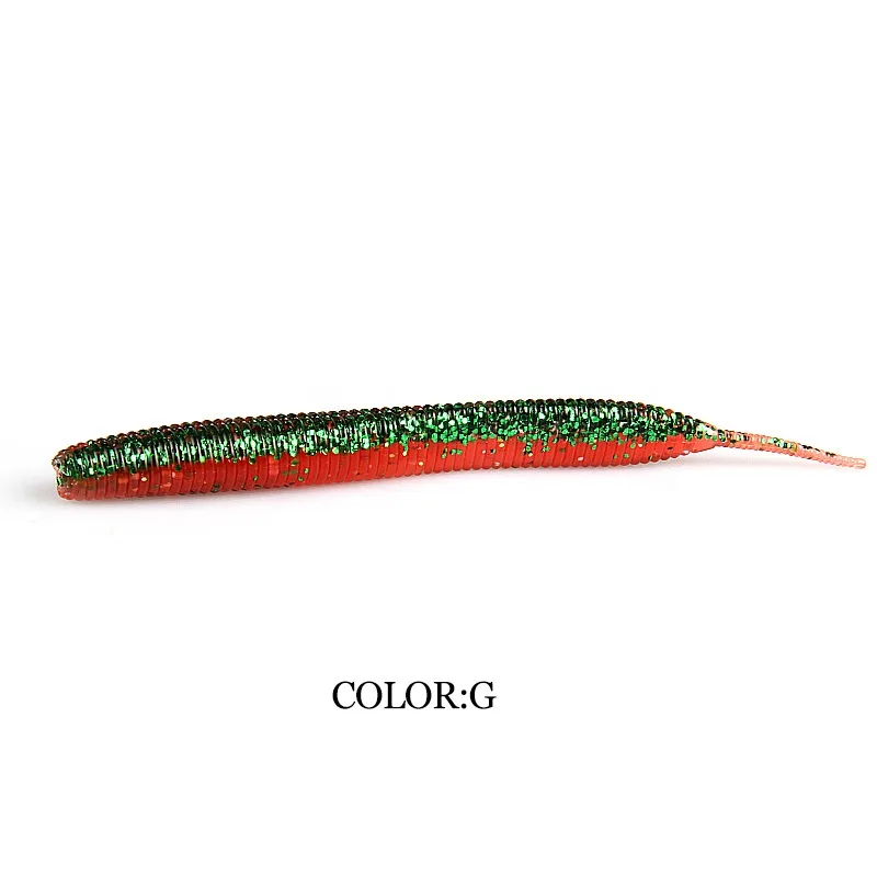 FJORD Worms Bait With Needle Tail Fishing Tackle Lure Soft Worm Lures