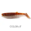 FJORD Double Colors Soft Lure Bait t Tail Soft Shad Lures With 3D Eyes Soft Lure - photo 4