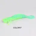 FJORD China Factory Walking Worm Lure Dragonfly Shape Double Colors Worms Lure Soft Lure - photo 3