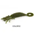 FJORD China Factory Walking Worm Lure Dragonfly Shape Double Colors Worms Lure Soft Lure - photo 4