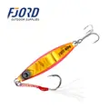 FJORD Factory Metal Jig Lures 40g/60g/80g Hard Baits Slow Lures for Trout Species Ocean Boat Fishing and Stream - photo 8