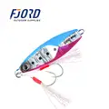 FJORD New Coming Glowing Fish Jigs Slow Pitch Jigs 60g 40G 30G 20G 15G Jigging Lure With Double Hooks - photo 3