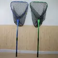 China OEM Style Knot Cast Plastic Double Fishing Net ISO Place Model Selvage JIA 60cm Mesh Net for Fishing - photo 3
