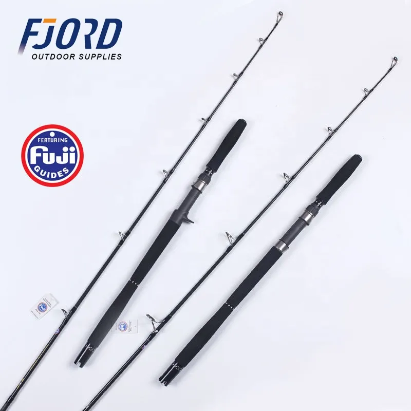 FJORD 2 Sections 1.75m Boat Rod Spinning and Casting Light Jigging Rod for Saltwater