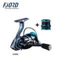 FJORD New Carbon Body Squid Reel Spinning Reel Saltwater Carp Reel for Rock Fishing With Double Cups - photo 2