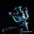 FJORD New Carbon Body Squid Reel Spinning Reel Saltwater Carp Reel for Rock Fishing With Double Cups - photo 3
