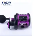 FJORD New Slow Jigging Reel 15kg Drag Power 8+1BB Drum Fishing Reels for Boat Fishing - photo 1