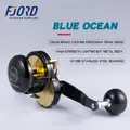 High-Speed Full Metal Drum Reels for Saltwater Fishing New Jigging Reel with 30kg Drag Power for Spinning Trolling in Rivers - photo 5
