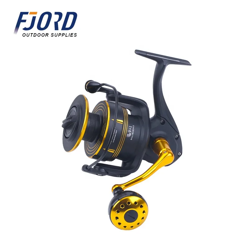 FJORD Wholesale Spinning Reel with Full Metal Body Jigging Reel for Boat Fishing