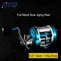 FJORD Full Metal Offshore Fishing Reels Slow Jigging Saltwater Reel for Boat Fishing for Spinning and Trolling Surfen Reels - photo 3