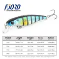 FJORD Wholesale 55mm/66mm/77mm/88mm Suspending Minnow 3d Eyes Hard Minnow Lures Saltwater - photo 4