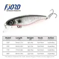 FJORD Wholesale 55mm/66mm/77mm/88mm Suspending Minnow 3d Eyes Hard Minnow Lures Saltwater - photo 5