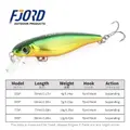 FJORD Wholesale 55mm/66mm/77mm/88mm Suspending Minnow 3d Eyes Hard Minnow Lures Saltwater - photo 6