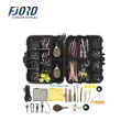 FJORD Customized 253pcs/217pcs Kits Fishing Accessories Box With Rubber Tube Solid Lead Sinker Hooks - photo 1
